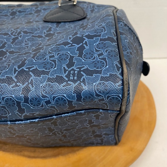 Rare! Celine Coated Canvas Speedy Dr Bag w/Lock 🔐 - Picture 6 of 16